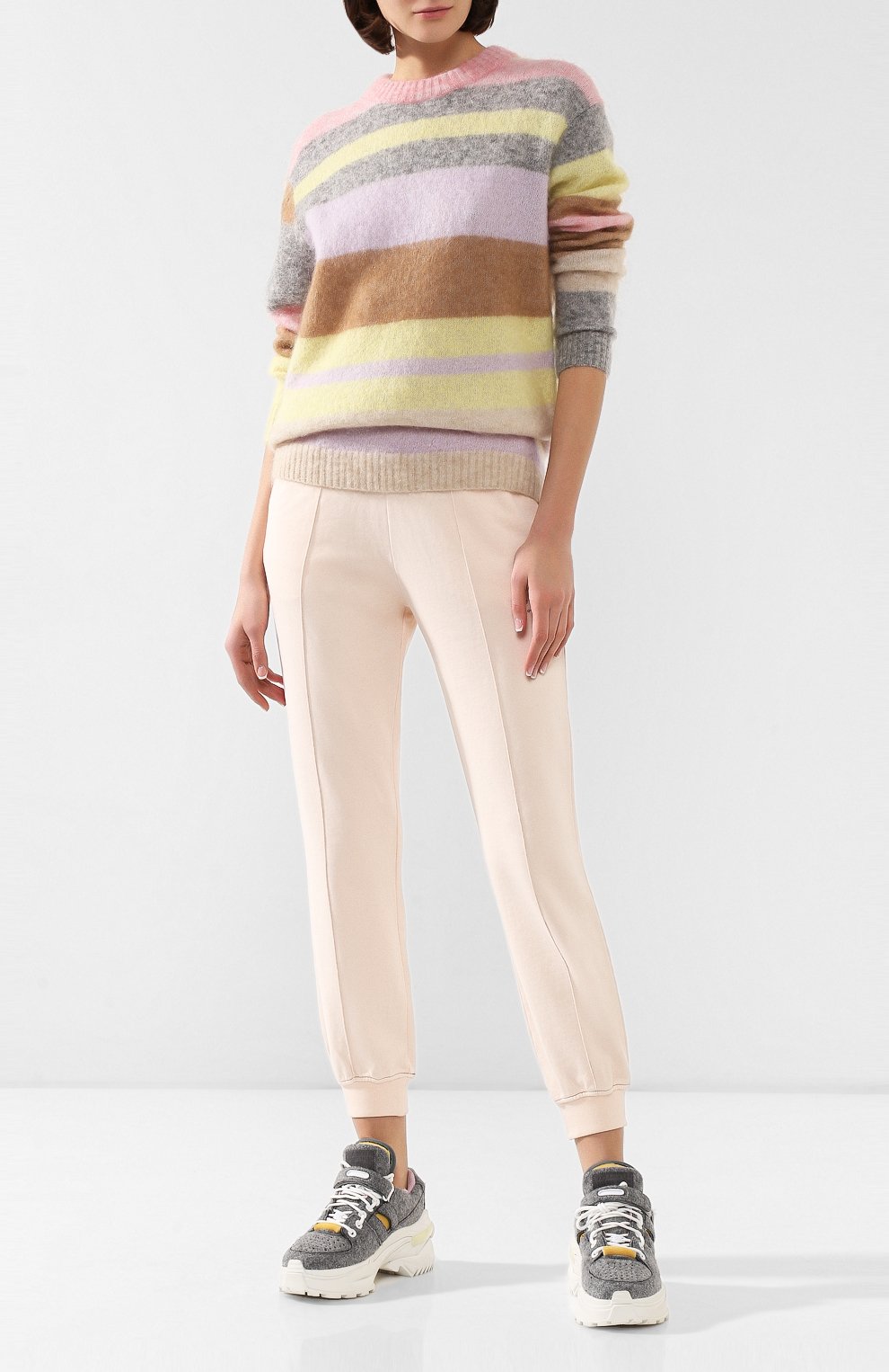 Свитер ACNE STUDIOS розового цвета по цене 28300 руб., арт. A60108, фото 2 Свитер ACNE STUDIOS, арт. A60108, фото 2