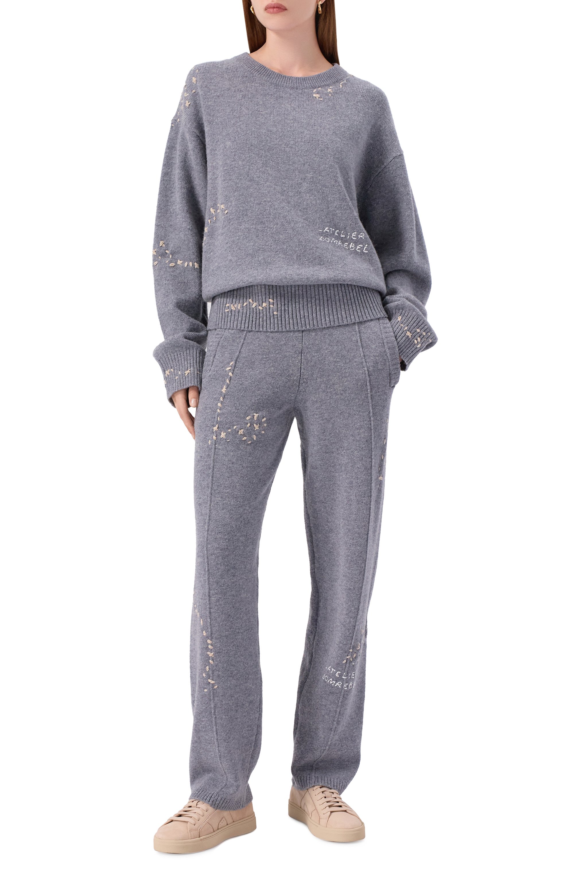 Замшевые кеды SANTONI, арт. WBGG61423NATTDTB, фото 3