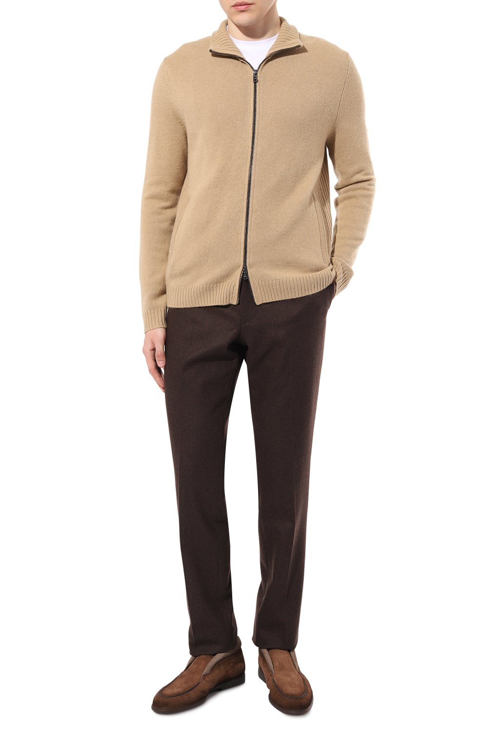 Замшевые ботинки malibu SANTONI, арт. MGAG18974DKTGGEX, фото 2