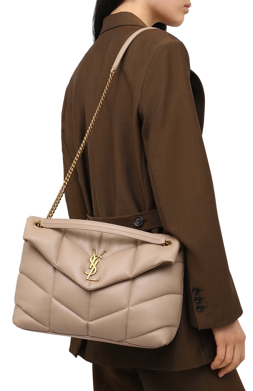 Сумка puffer medium SAINT LAURENT, арт. 577475/1EL07, фото 5