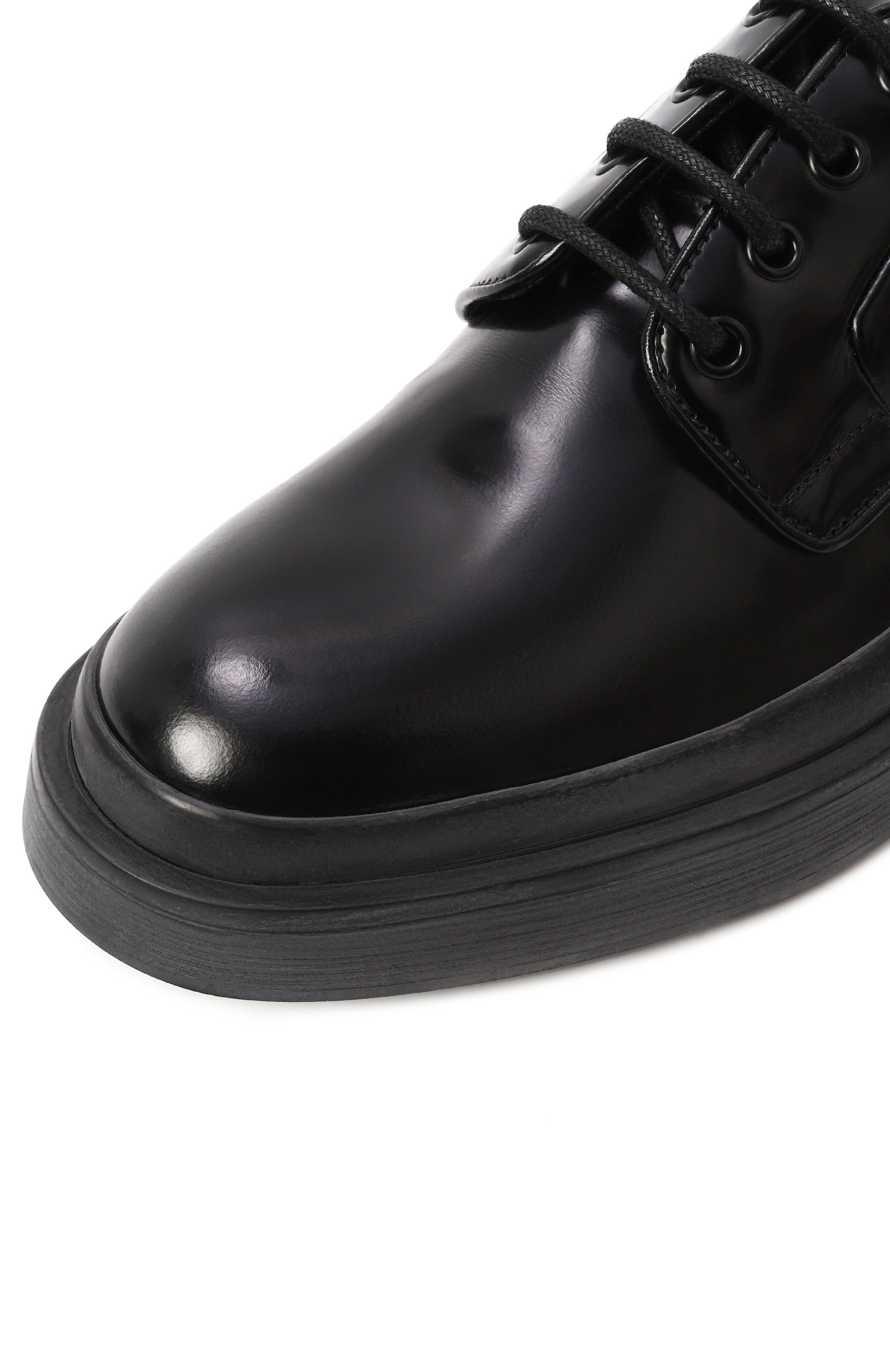 Кожаные дерби PRADA, арт. 2EE311-P39-F0002-G000, фото 7