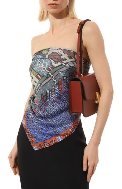 Шелковый платок плес GOURJI, арт. T21PL7R/1, фото 2