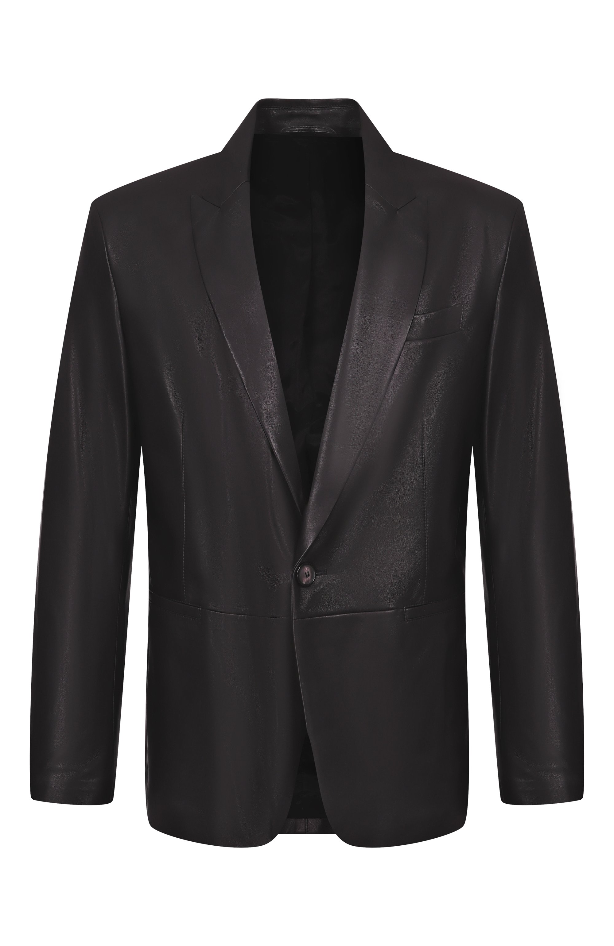 Кожаный пиджак GIORGIO ARMANI, арт. GM003094/AF24485, фото 1