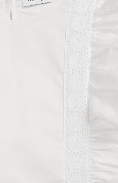 Хлопковая блузка INDEE, арт. FABUL0US/WHITE/12Y-18Y, фото 3