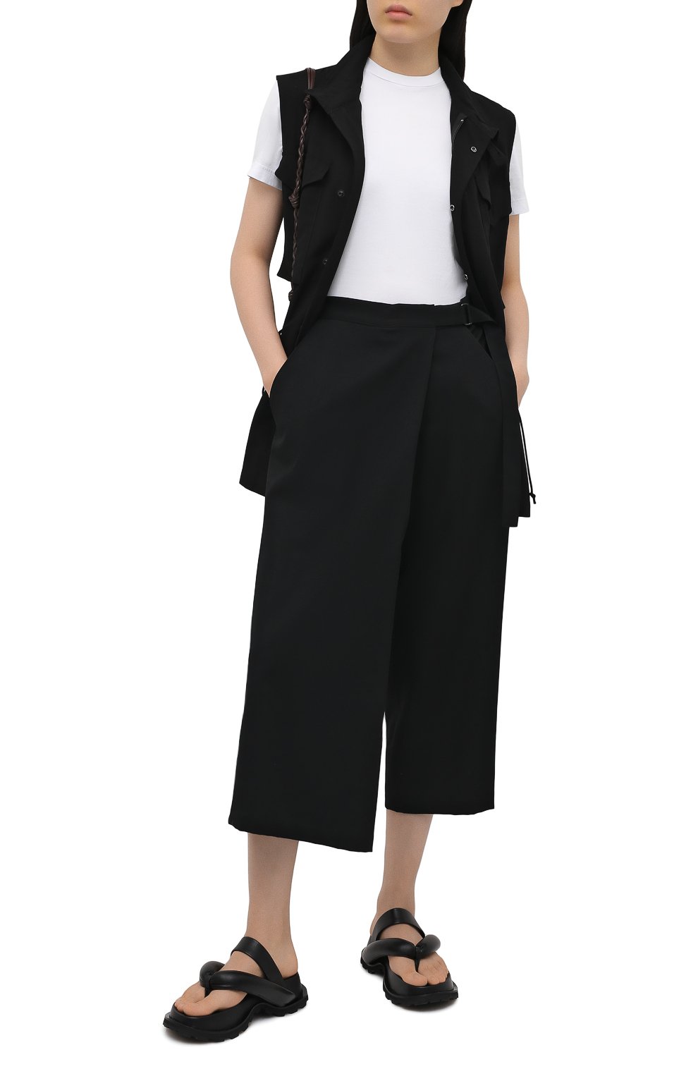 Шерстяные брюки YOHJI YAMAMOTO, арт. ND-P03-100, фото 2