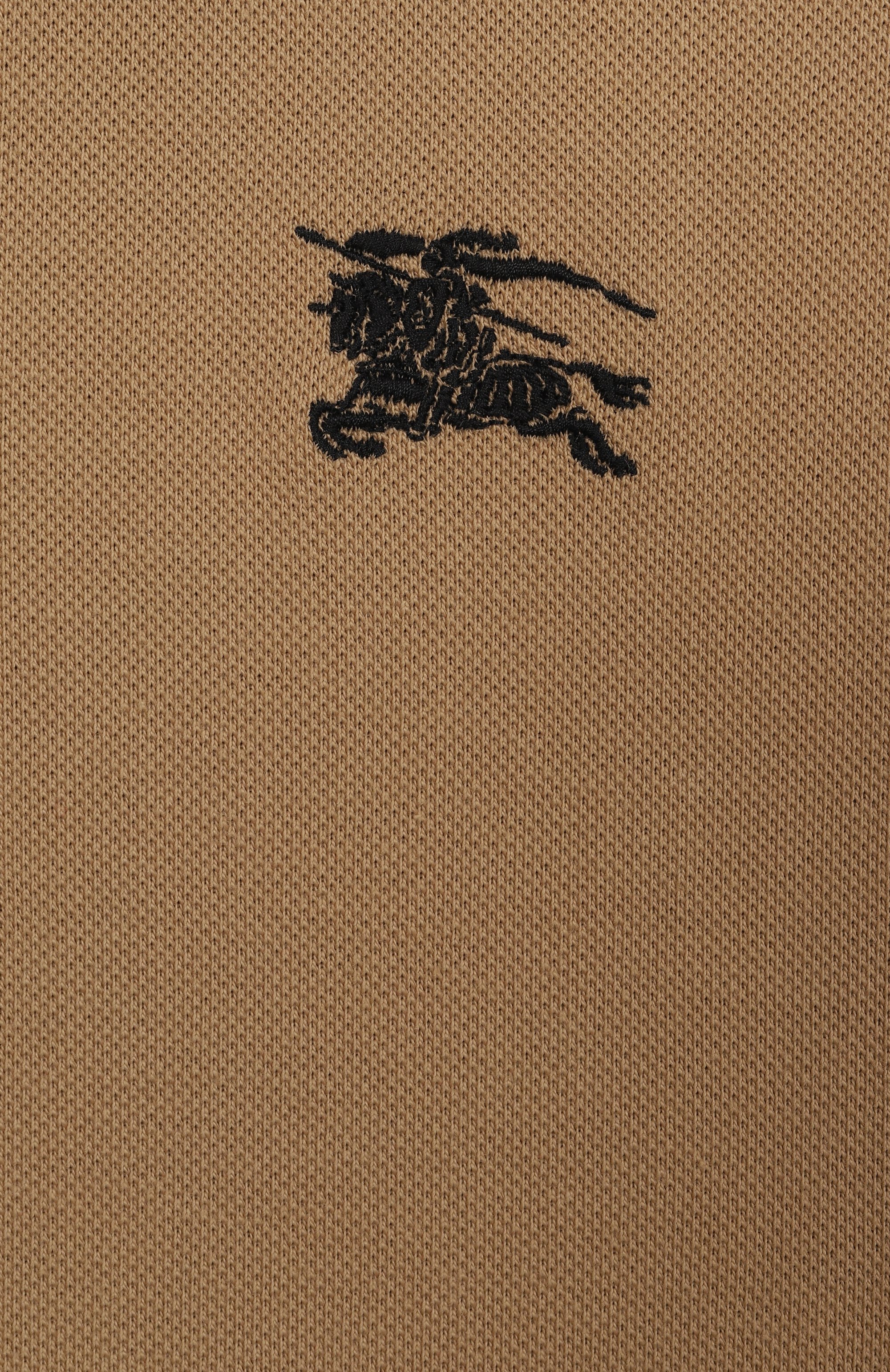 Хлопковое поло BURBERRY, арт. 8109112, фото 3