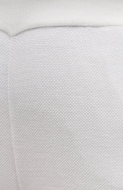 Брюки из кашемира и шелка LORO PIANA светло-серого цвета по цене 199500 руб., арт. FAL2062, фото 5 Брюки из кашемира и шелка LORO PIANA, арт. FAL2062, фото 5