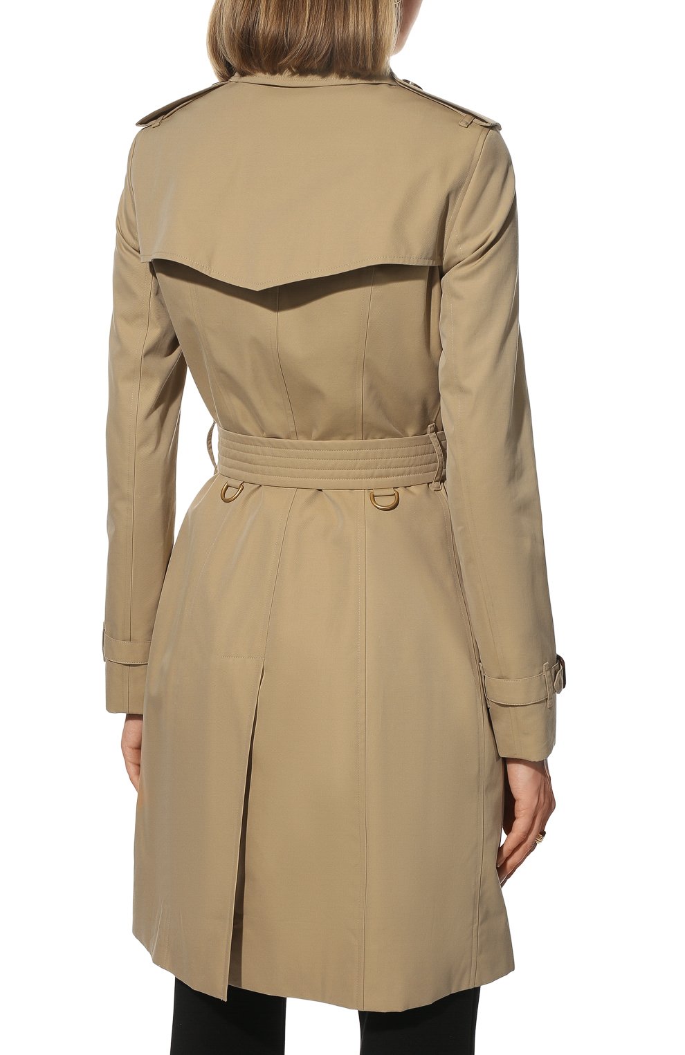 Хлопковый тренч chelsea BURBERRY, арт. 8045776, фото 4