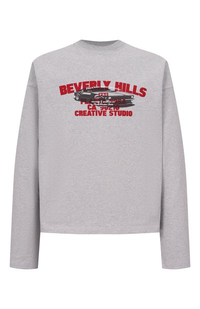 Женская хлопковый лонгслив PLANTA ROSA, арт. PR/L02.1/BEVERLY-MOMENTUM/300VELVET