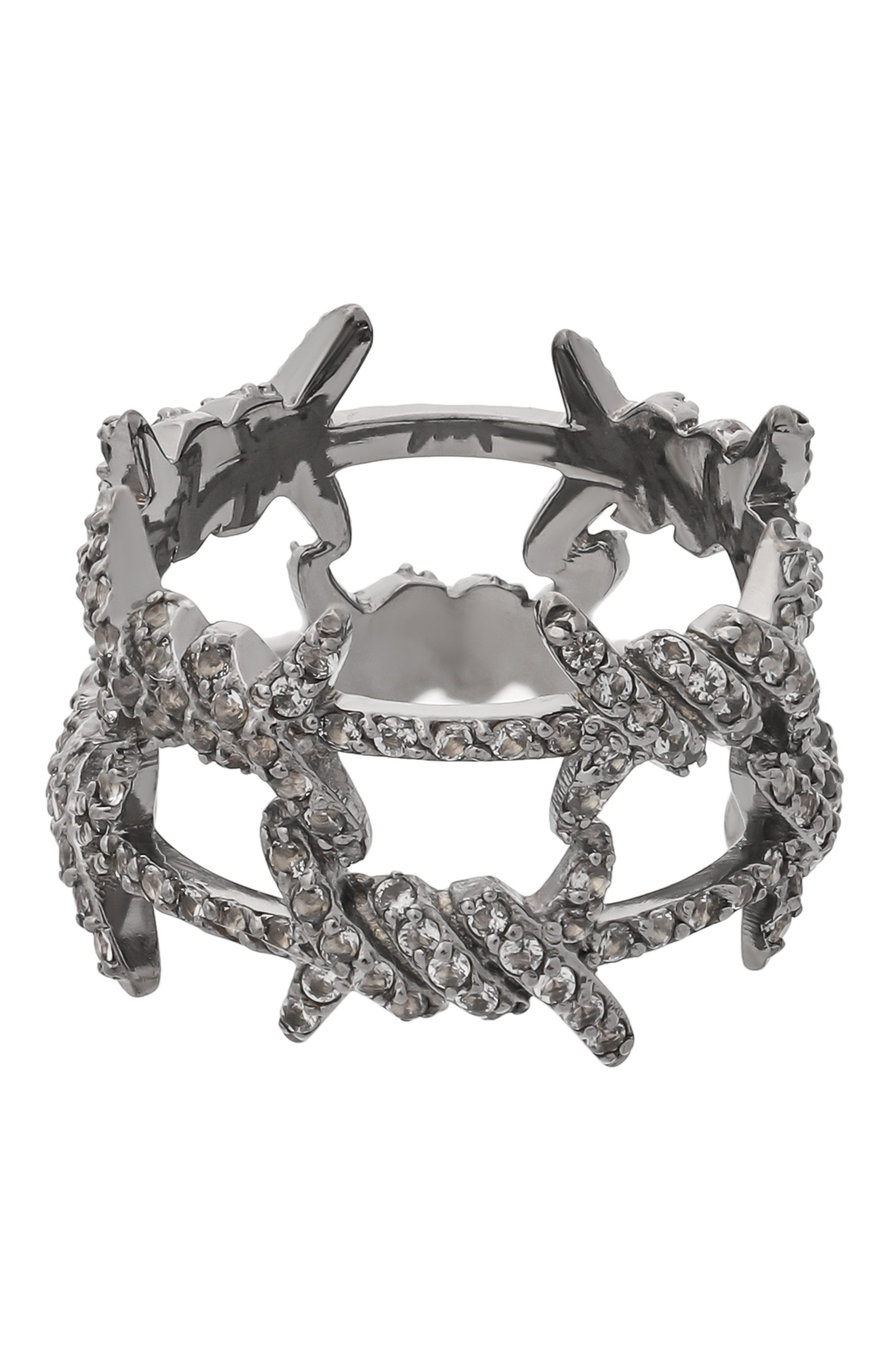 Кольцо CAVIAR JEWELLERY серебряного цвета по цене 21900 руб., арт. TL004G, фото 3 Кольцо CAVIAR JEWELLERY, арт. TL004G, фото 3