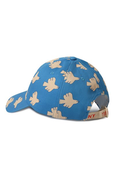 Хлопковая бейсболка TINYCOTTONS синего цвета по цене 7600 руб., арт. SS24-353, фото 2 Хлопковая бейсболка TINYCOTTONS, арт. SS24-353, фото 2