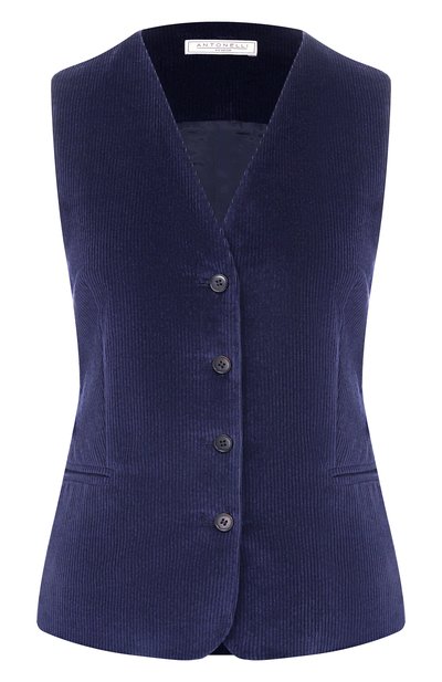 Женский вельветовый жилет ANTONELLI FIRENZE, арт. N3587P/680B