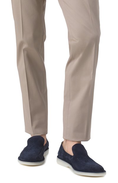 Замшевые лоферы PANTANETTI, арт. 18595A, фото 3