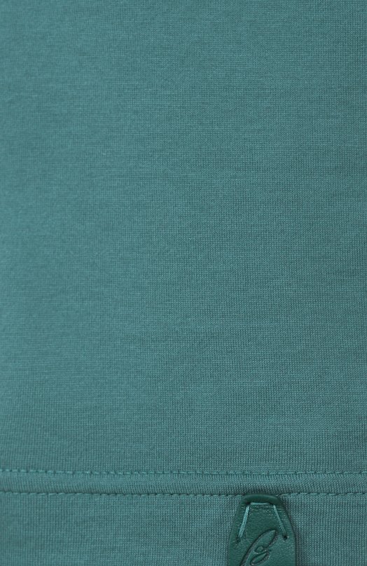 Хлопковая футболка Brioni UJSY0L-OA613 Зелёный  UJSY0L-OA613 Фото 6