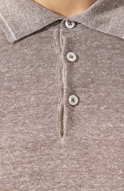 Поло изо льна и хлопка FIORONI, арт. MK20701C1, фото 5