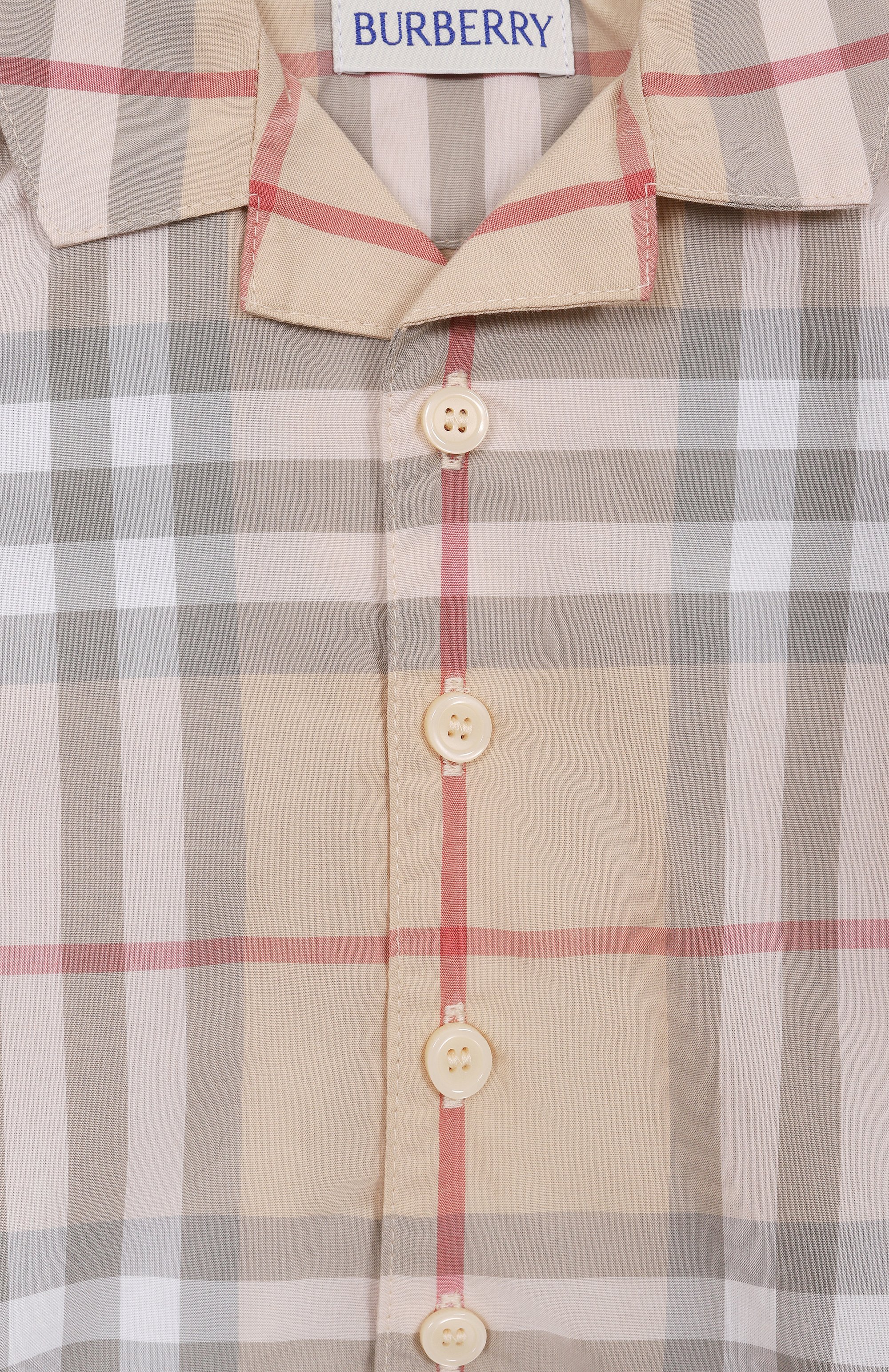 Хлопковый комбинезон BURBERRY, арт. 8109394, фото 3