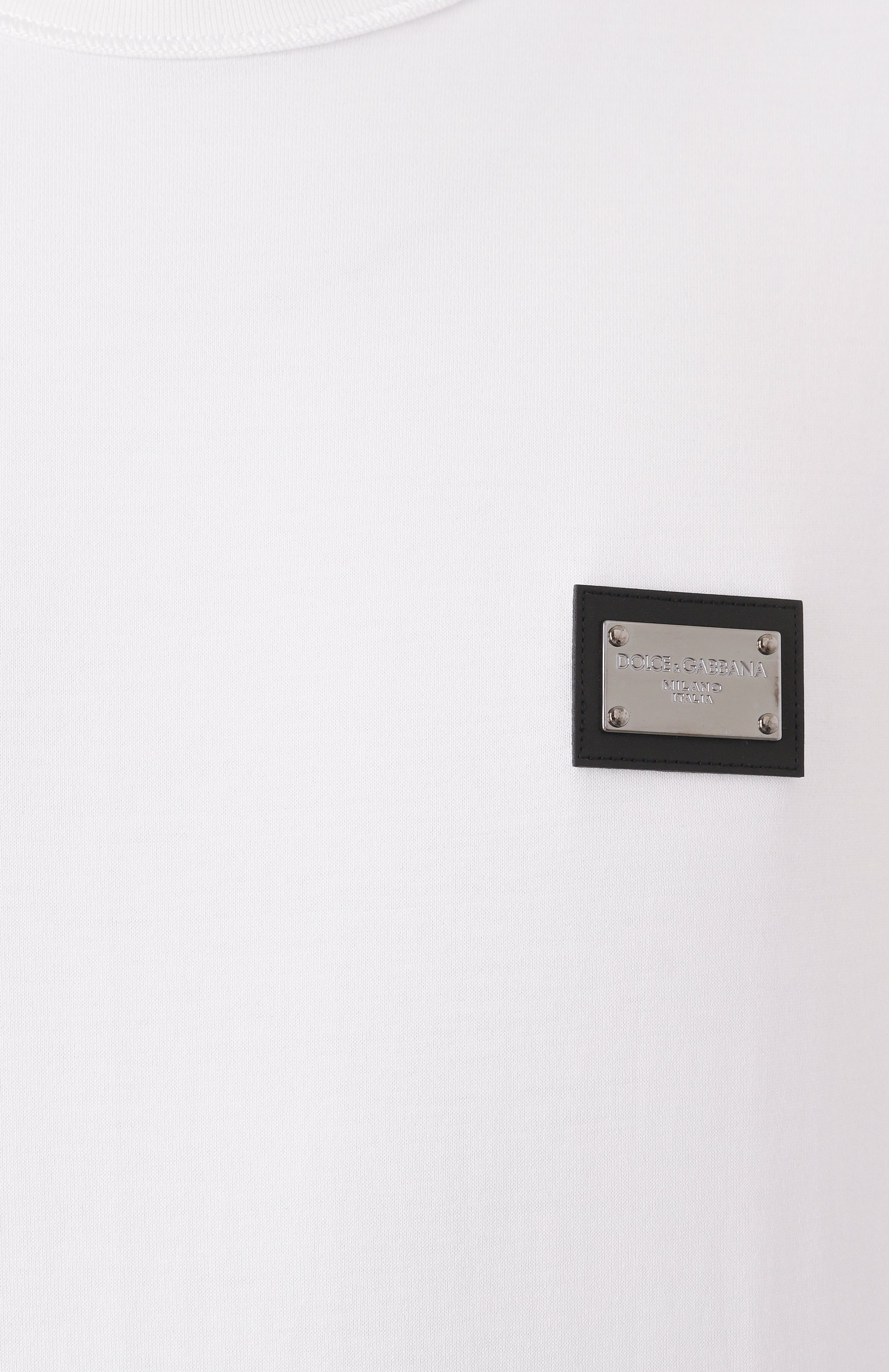 Хлопковый лонгслив DOLCE & GABBANA, арт. G8PV0T/G7F2I, фото 6