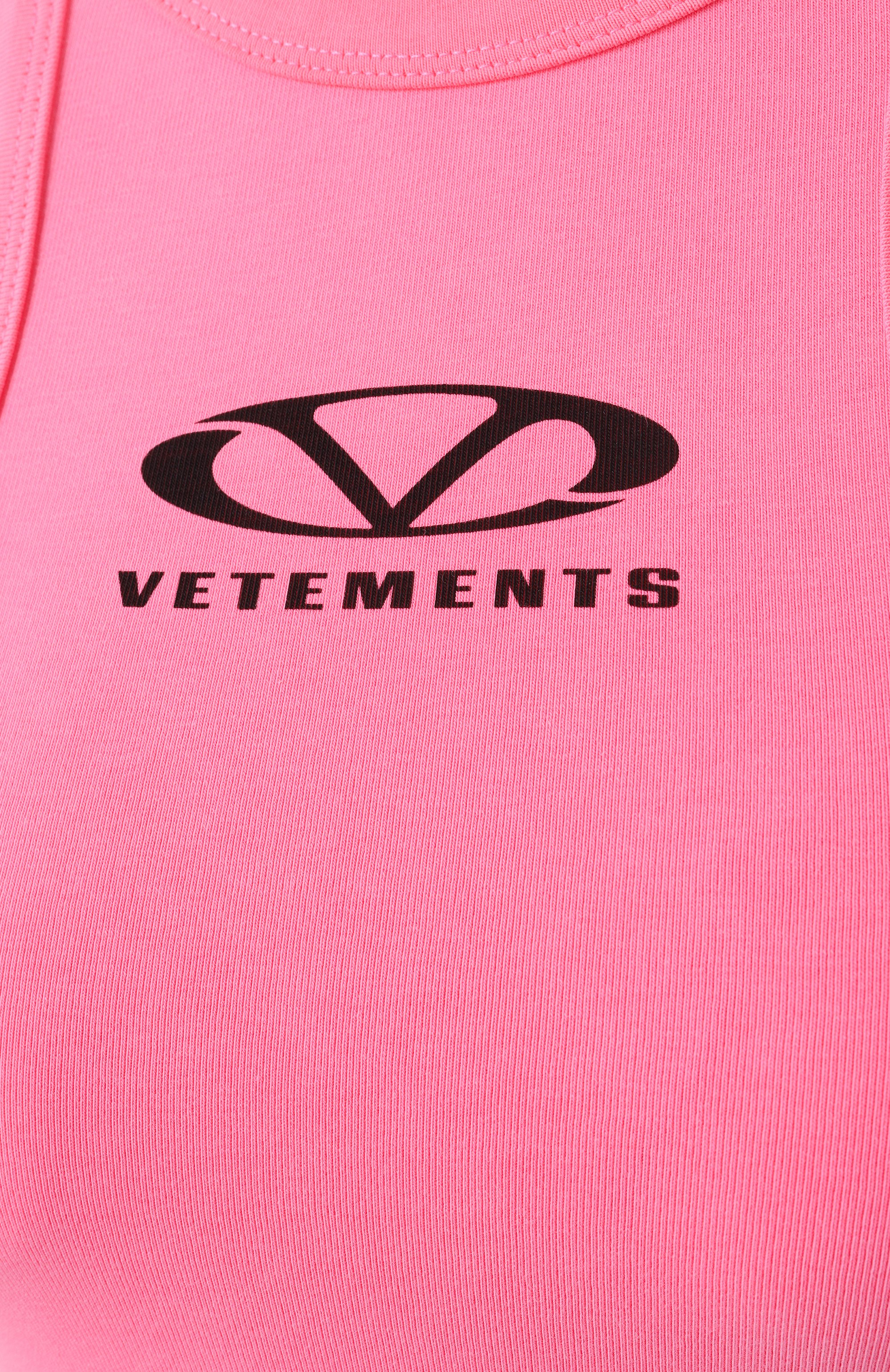 Хлопковое платье VETEMENTS, арт. WA66DR600H, фото 6