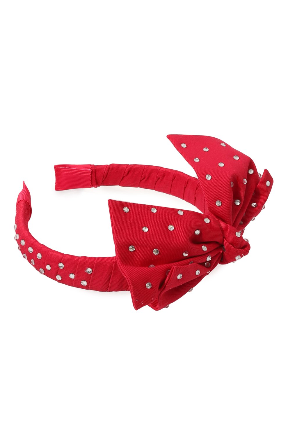 Ободок MONNALISA красного цвета по цене 11800 руб., арт. 17C003, фото 2 Ободок MONNALISA, арт. 17C003, фото 2