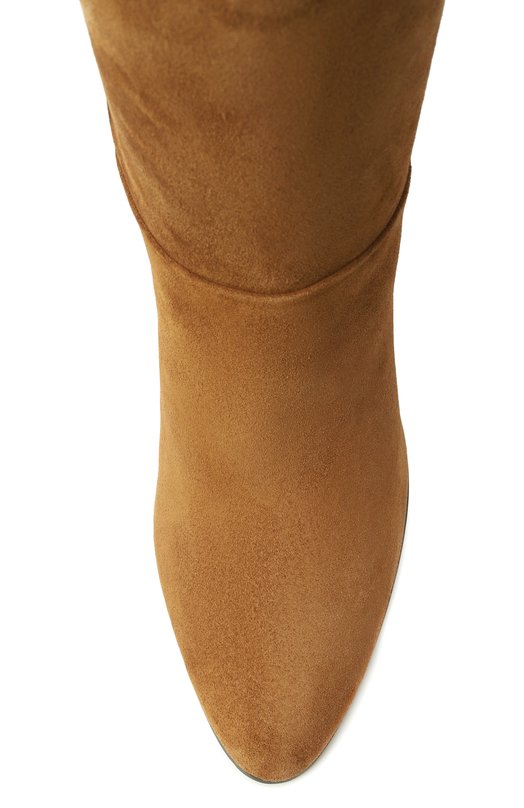 Замшевые ботфорты Eve Chloé CH25W03PRY Коричневый  CH25W03PRY Фото 6
