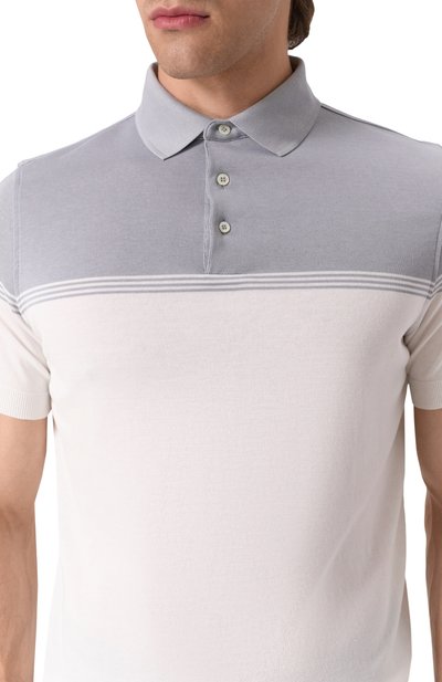 Хлопковое поло CORNELIANI, арт. 25G526-2525002, фото 5