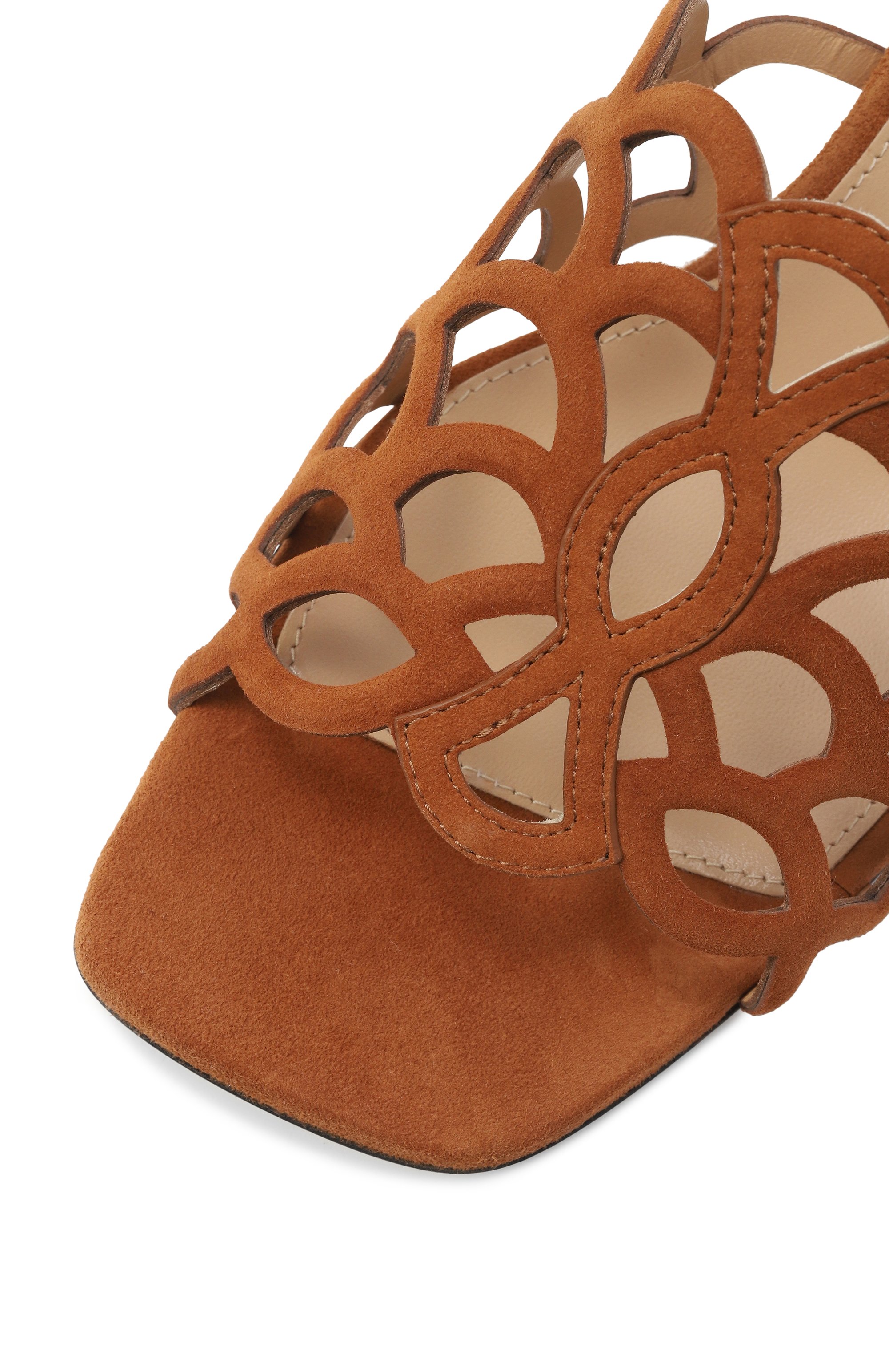 Замшевые мюли sr mermaid 45 SERGIO ROSSI, арт. B07160/MCAZ01, фото 7