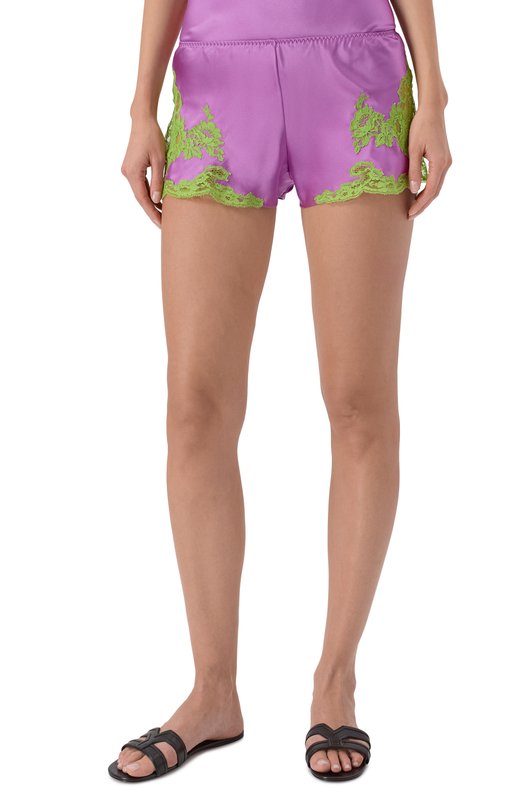 Шелковые шорты Marjolaine 3CAM5001 Фиолетовый  3CAM5001 Фото 3