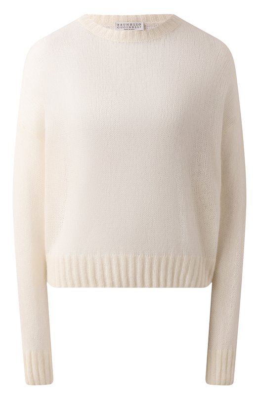 Свитер Brunello Cucinelli M2I776830 Кремовый M2I776830