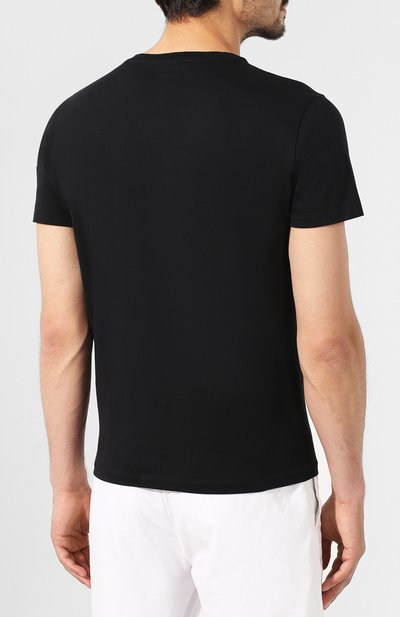 Хлопковая футболка  POLO RALPH LAUREN, арт. 710671453, фото 4