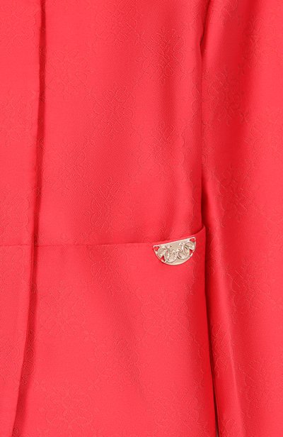 Жакет ELIE SAAB KIDS красного цвета по цене 77300 руб., арт. EFGC025/TS1133, фото 3 Жакет ELIE SAAB KIDS, арт. EFGC025/TS1133, фото 3