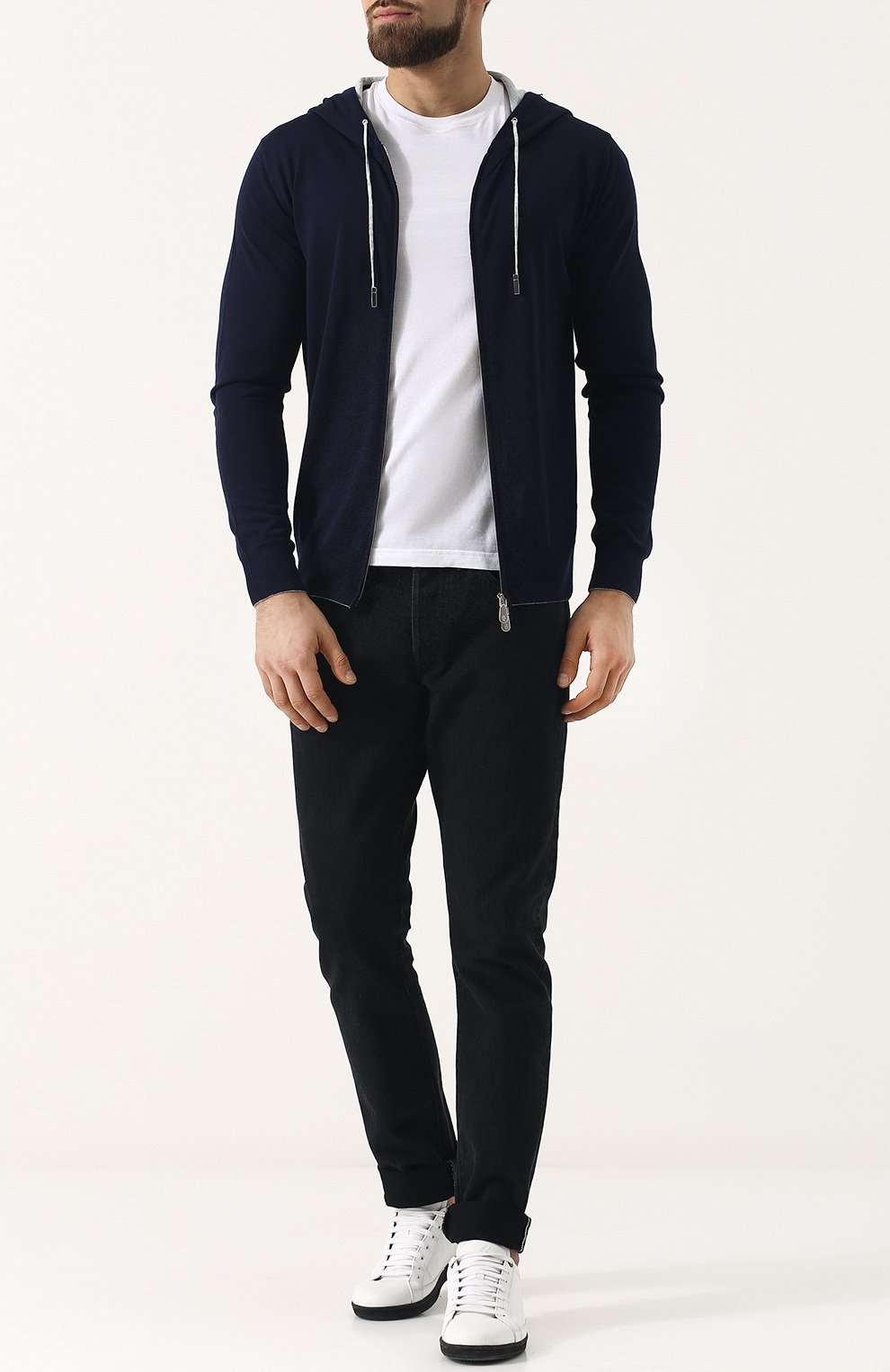 Кардиган из смеси шерсти и шелка ELEVENTY PLATINUM, арт. 979MA0256 MAG24003, фото 2