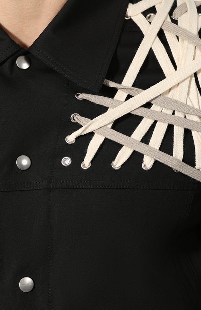 Хлопковая куртка RICK OWENS, арт. RU20S7784/TEEW3, фото 5