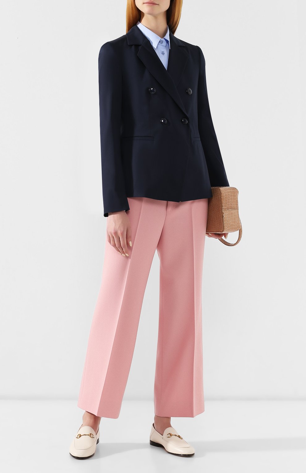 Хлопковый жакет EMPORIO ARMANI темно-синего цвета по цене 66700 руб., арт. 2NG50T/22002, фото 2 Хлопковый жакет EMPORIO ARMANI, арт. 2NG50T/22002, фото 2