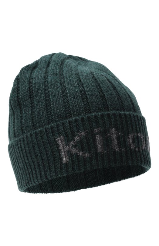 Кашемировая шапка Kiton UCPL003K0213H03 Зелёный UCPL003K0213H03