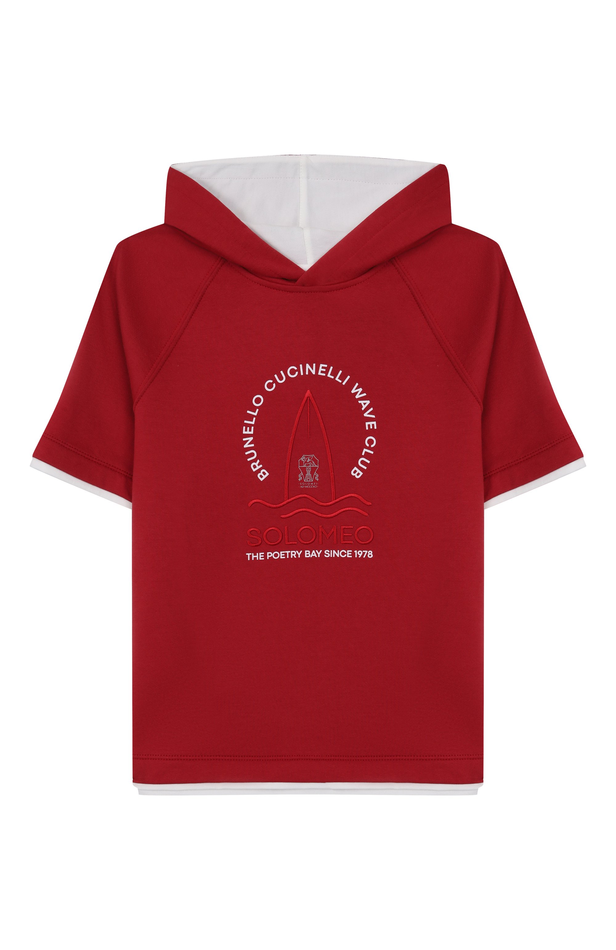 Хлопковое худи BRUNELLO CUCINELLI, арт. BW863E184B, фото 1