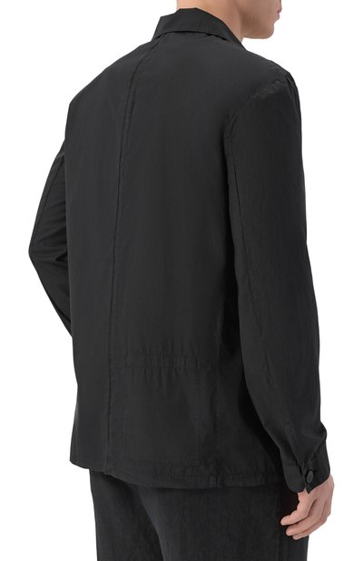 Хлопковая куртка-рубашка TRANSIT, арт. CFUTRCB116WR, фото 4