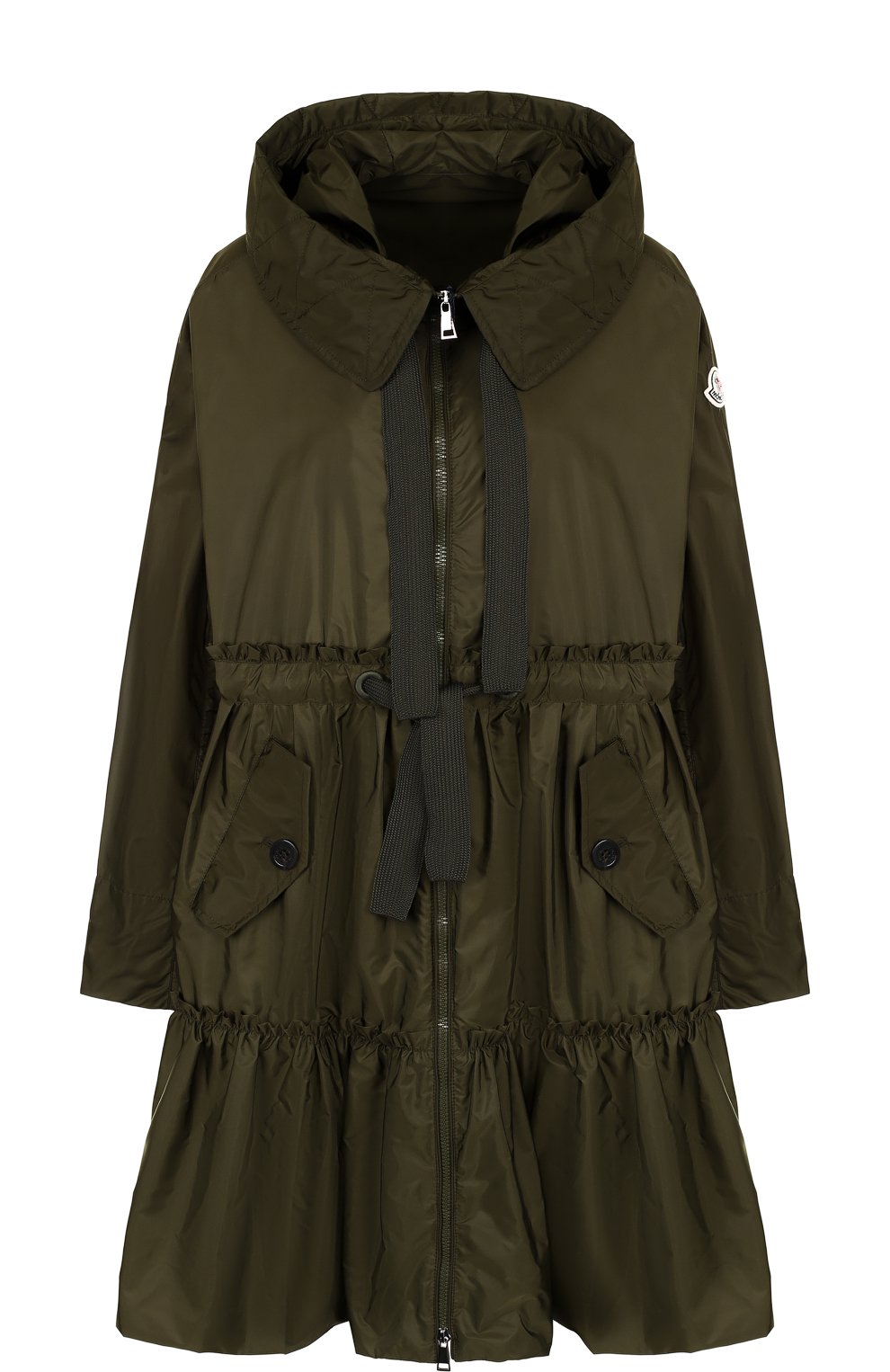 Однотонная парка свободного кроя с капюшоном MONCLER, арт. D1-093-49037-05-54155, фото 1