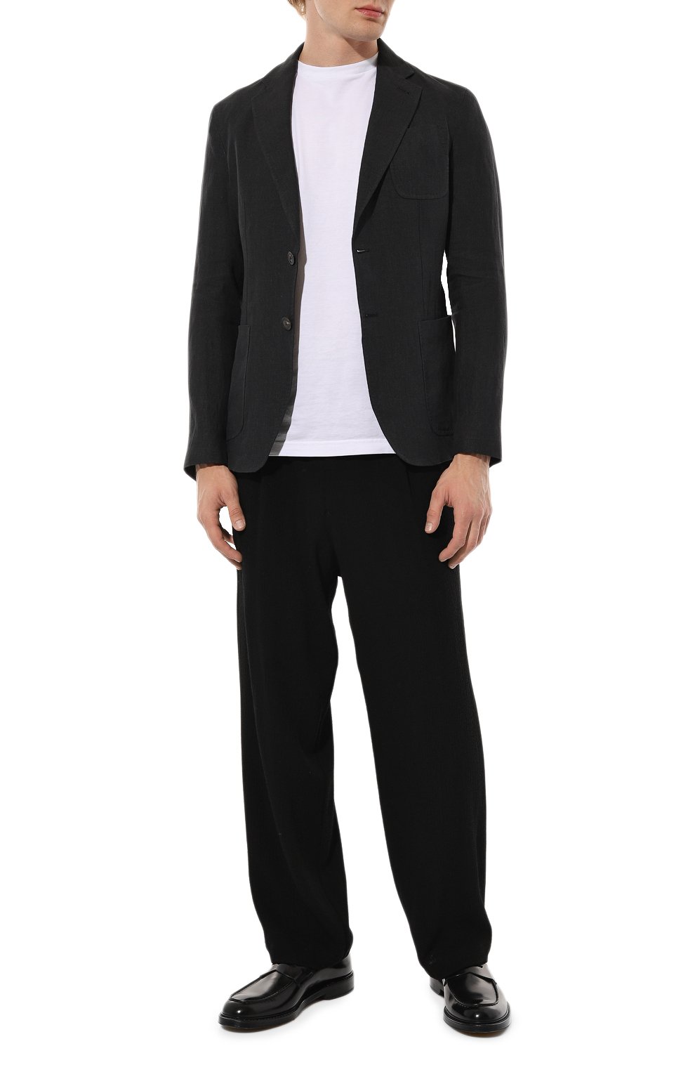 Льняной пиджак EMPORIO ARMANI, арт. 01G930/01448, фото 2