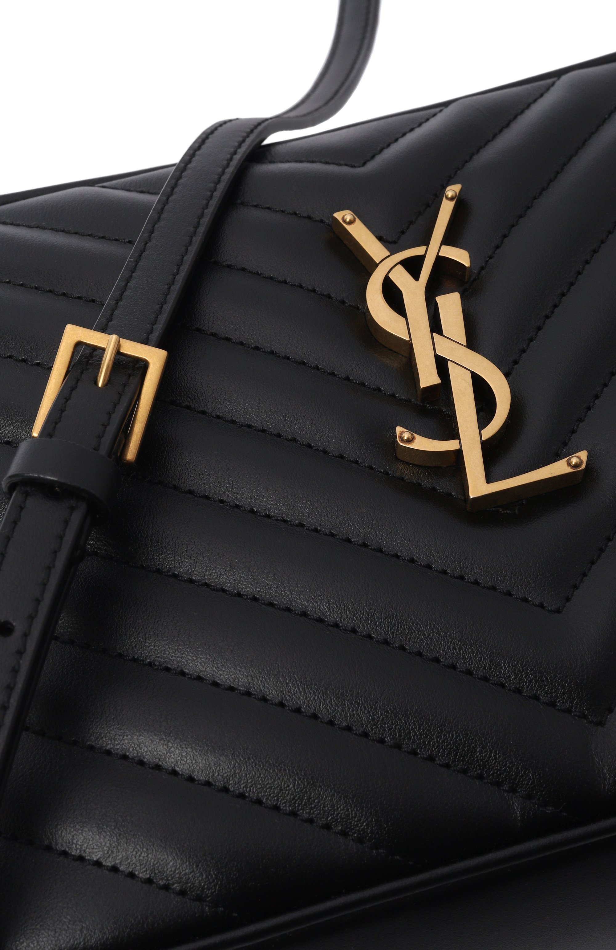 Сумка lou SAINT LAURENT черного цвета по цене 229500 руб., арт. 761554/DV707, фото 6 Сумка lou SAINT LAURENT, арт. 761554/DV707, фото 6