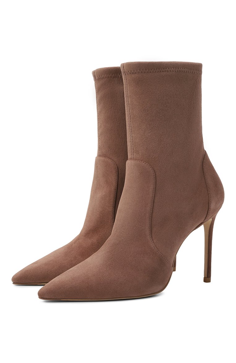 Замшевые ботильоны stuart 100 STUART WEITZMAN, арт. S6985, фото 1