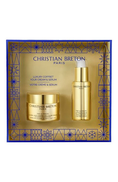 Мужского подарочный набор с дневным кремом &quot;глобальный антивозрастной эффект&quot; (30+50ml) CHRISTIAN BRETON, арт. 3556500001018