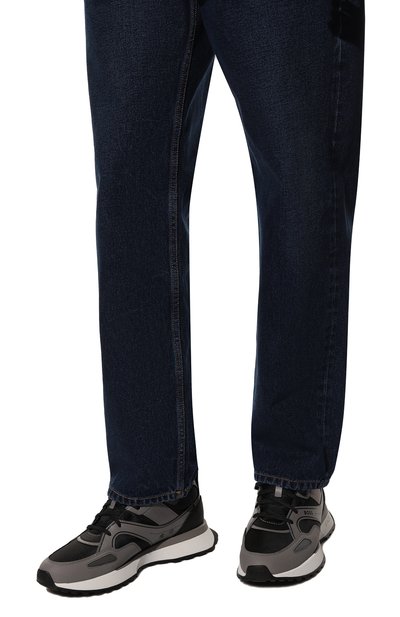 Комбинированные кроссовки BOSS, арт. 50487591, фото 3