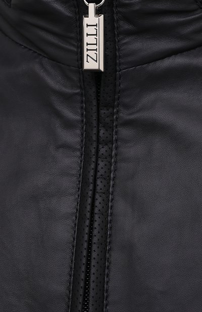 Кожаный бомбер ZILLI SPORT, арт. MAU-ZS31P-JACKE/0001, фото 5