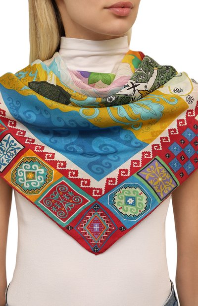 Шелковый платок кавказ GOURJI, арт. T25CAUC1, фото 2