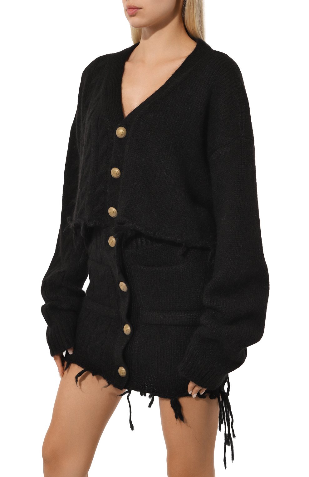 Шерстяной кардиган VETEMENTS, арт. WA65KB490B/2901 KNIT, фото 3