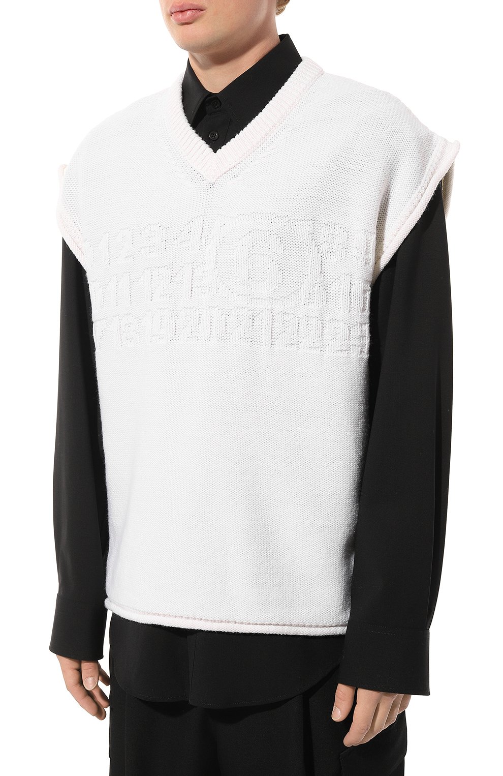 Шерстяной жилет MM6, арт. S52FB0081/S18286, фото 3