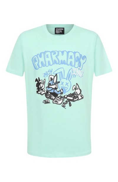 Хлопковая футболка PHARMACY INDUSTRY, арт. PHABM00209, фото 1