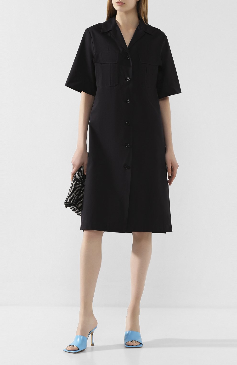 Хлопковое платье DRIES VAN NOTEN, арт. 201-11048-9022, фото 2