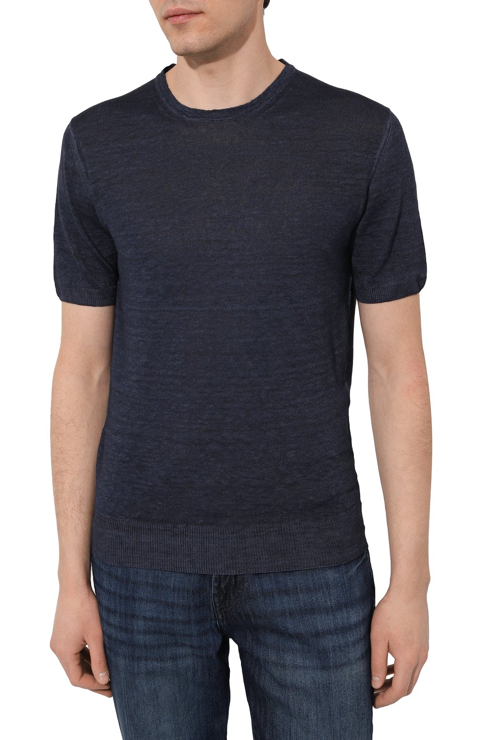 Льняной джемпер 120% LINO, арт. 31ALIM39BM/000G266/S00, фото 3