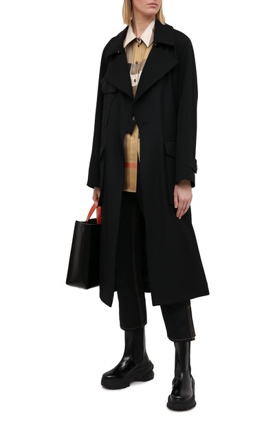 Шелковая рубашка BURBERRY, арт. 8034090, фото 2
